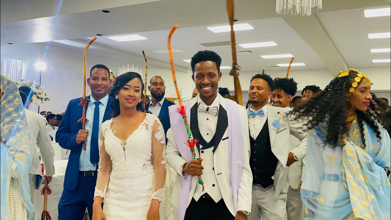 SHANNAR-CHESCO & NIYET ERITREAN BLIN WEDDING STAGE COVERED BY LEGEND TEMANO WEDI HIZBAY