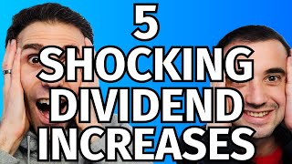 5 SHOCKING Dividend Increases from This Week You Don't Want to Miss🔥