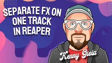Separating FX on One Track in REAPER