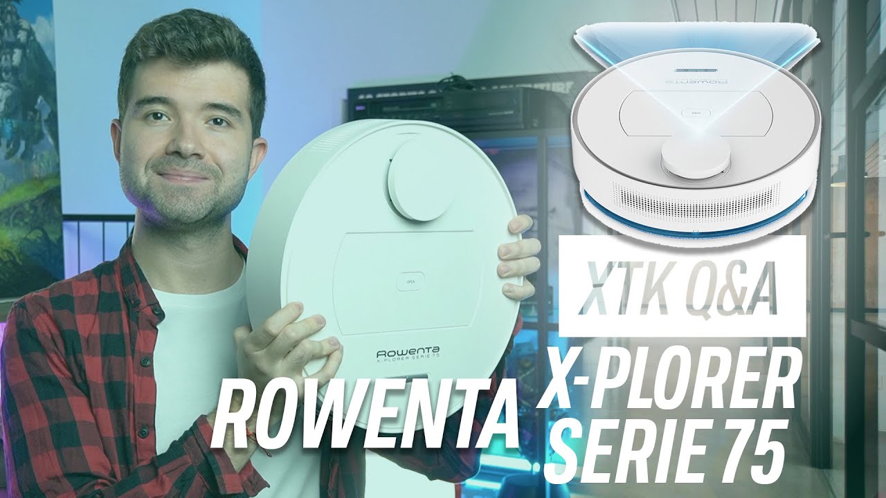 Q\u0026A ROBOT ASPIRADOR | Así limpia el Rowenta X-Plorer Serie 75 - YouTube
