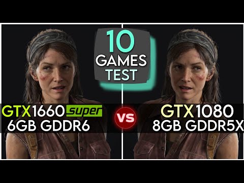 GTX 1660 Super Vs GTX 1080 Test In 10 Games 2023 Comparison 