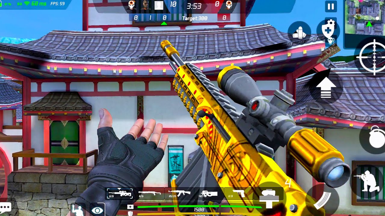 MaskGun: FPS Shooting Gun Game Android Gameplay #14 - YouTube