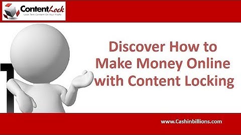 Content Lock WordPress Plugin Review Demo | How to Make Money Online with Content Locking