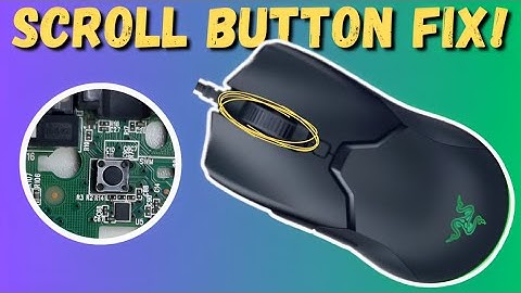 Razer Viper Mini Scroll button FIX.
