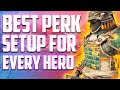 Best Perk Gear Setup For Every HERO Dominion Version ForHonor 