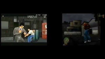Shenmue -  Sega Saturn vs Sega Dreamcast compared