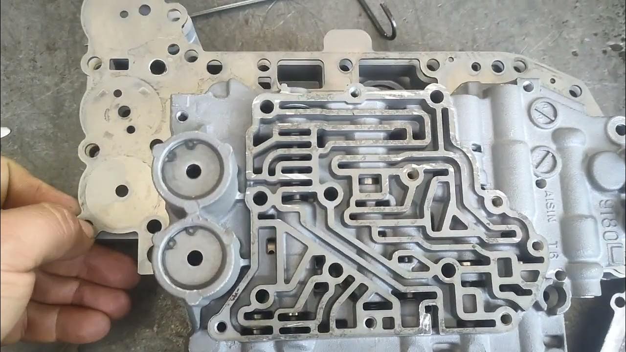 Valve body 🇧🇴 U140F armado de cuerpo de válvula Rav4 (parte2) YouTube
