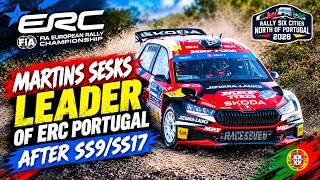 ERC PORTUGAL 2026: SESKS TAKES THE LEAD! 🔥 | ŠKODA FABIA RS RALLY2