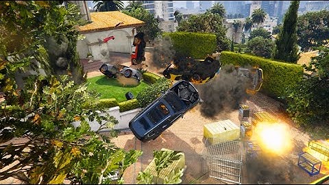 Franklin destorying michael