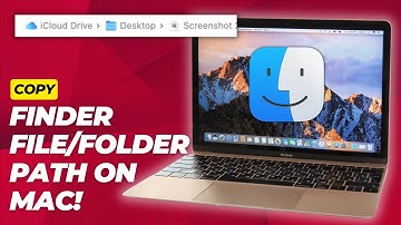 How to Find & Copy File/Folder Path on MacBook/iMac - 2025 (Apple Beginners Guide)