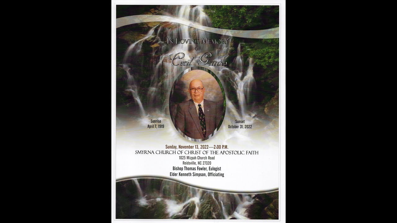 Cecil Graves YouTube