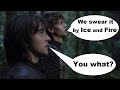 The Reeds Strange Oath to Bran Explained "We Swear it by Ice and Fire"