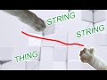 Friendly String-String Thing Game for Cats