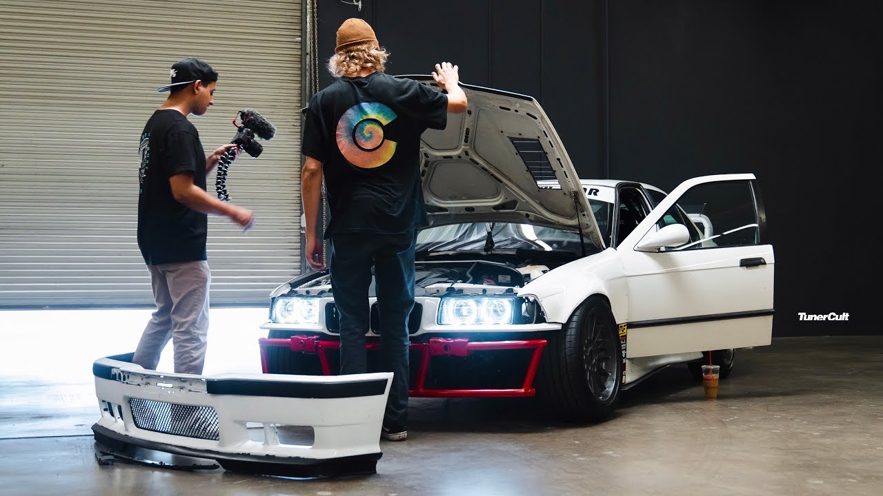 A Very Unique E36 BMW M3 Makes A Visit To The TunerCult Garage YouTube