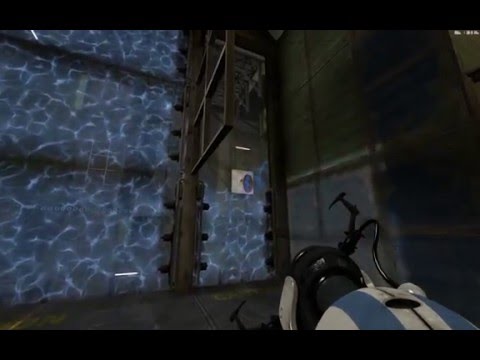 Portal 2 Co-Op Walkthrough: Course 5, Mobility Gels, Chambers 01, 02 (w/ rebootedsharpshooter, HD)