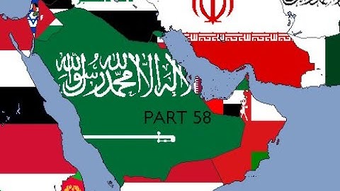 Medium Scale World Flag Map Tutorial Part 58 - Finishing Saudi Arabia