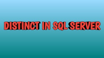 DISTINCT IN SQL SERVER | By SQL Training | BY SQL