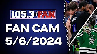 Dallas Mavericks & Stars Advance To Round 2, Rangers Beat The Royals | Fan Cam 5/6/24