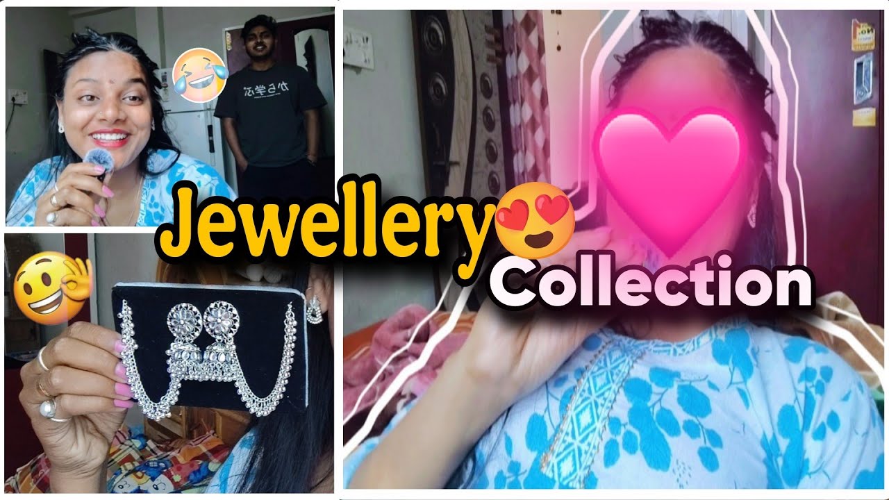 Jewellery Collection😍 आज बहुत जरूरी बातें Share कर दी 🤗#dailyvideo #jewellerycollection #viralvideo