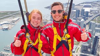 EdgeWalk - CN Tower - Full Experience (1168ft High) 🇨🇦