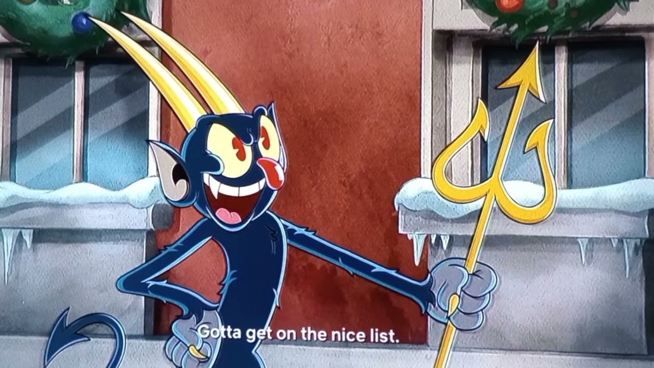 The Cuphead show//Devil (out of context?)