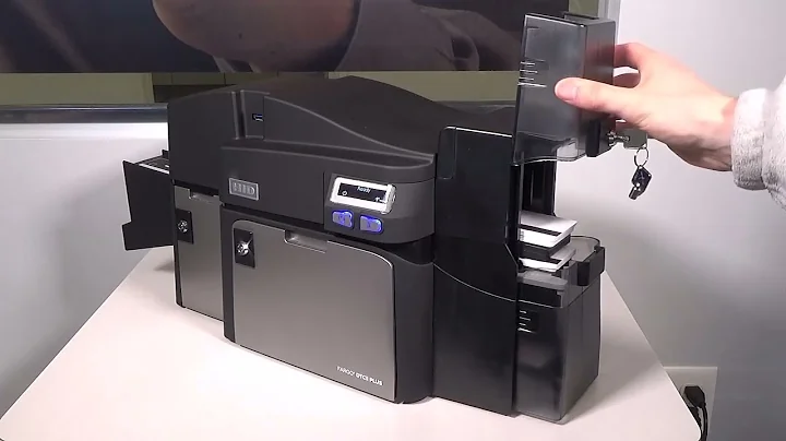 FARGO DTCii Plus - How to load the cards and ribbon