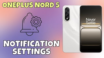✅ OnePlus Nord 5 Notification Settings Explained | How to Manage Notifications Easily