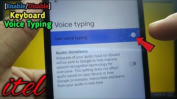 How to enable or disable keyboard voice typing on itel S15 | Gboard