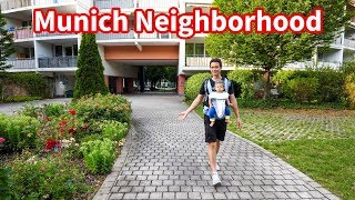 Munich Neighborhood Tour  Living in Germany, Supermarket, Parks, and Beer Garden!