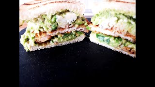 Sándwich de Pollo con Aguacate?y más...|ENAMORATE| #sandwichdepollo #polloconaguacate #sandwich #198