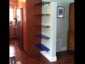 Blue Glass Shelves Blue Glass Shelves