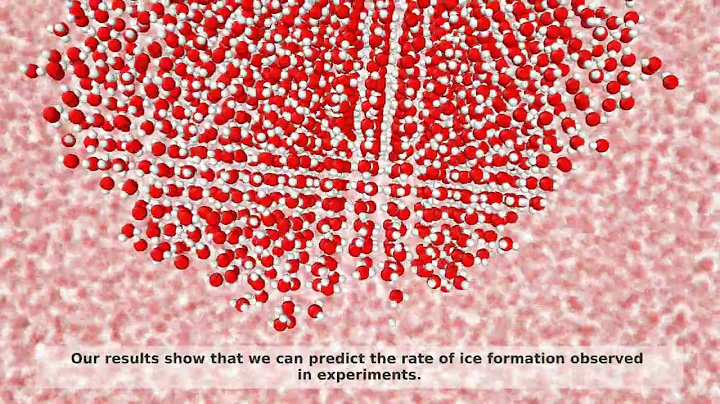 In simulation of how water freezes, artificial intelligence breaks the ice