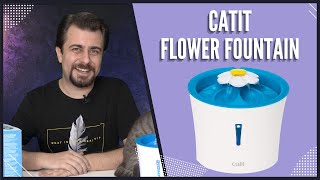 Kediniz için 7/24 Temiz Su  (Catit Flower Fountain Çiçekli Su Kabı)