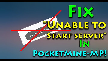 How To Fix "Unable To Start Server" in PocketMine-MP For Android!