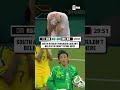 Hugo Broos couldn't believe these golden chances weren't converted