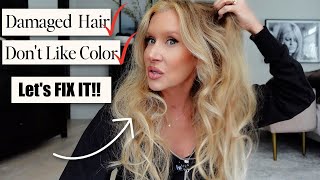 Repairing My Damaged Blonde Hair: Hair Damage Update & Recovery Tips!