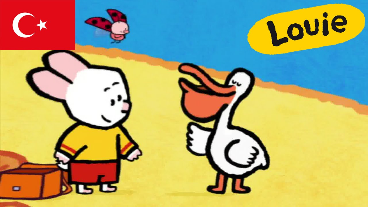 LOUIE - Pelikan Çiziyor S01E34 HD | Çocuklar için çizgi filmler