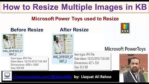 How to Resize Image in Kb for SPSC, NTS, PTS, UTS, OTS and FPSC| How to Resize Images on Windows