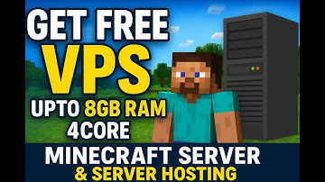 🎯 FREE VPS for Minecraft & Hosting! 😱 8GB RAM, 4 Cores & 30GB Storage (No Credit Card, 100% Working)
