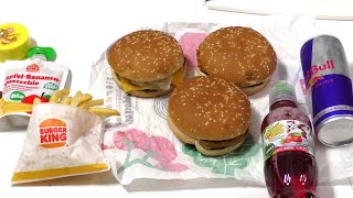 Teriyaki King Burger, Ketchup Nugget Burger & Chicken Chili Cheese
