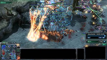 StarCraft II: Colossus vs Marines