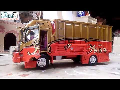 Review miniatur truck canter nirwana  custom YouTube