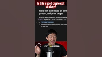 Crypto exit strategy do you agree? #crypto #altcoins #bitcoin #ethereum #finance #altcoin #solana