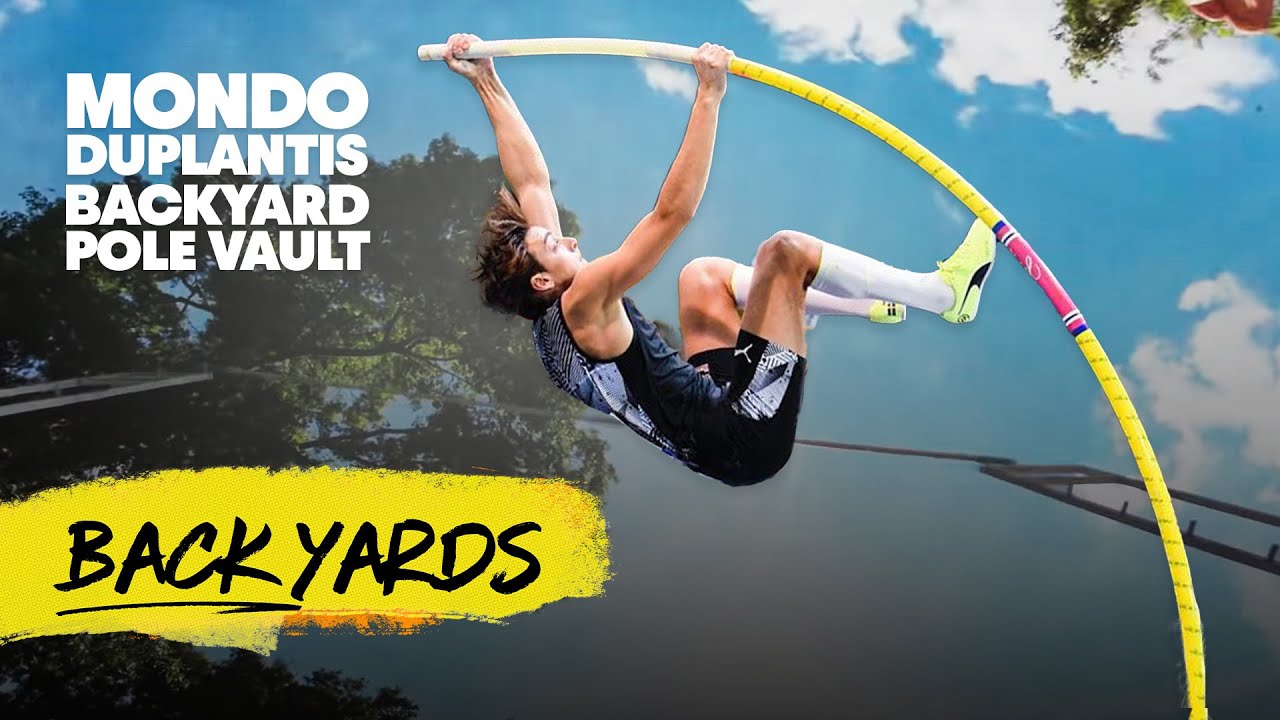 The Ultimate Backyard Pole Vault W World Record Holder Mondo Duplantis Red Bull Backyards Ep 2 Youtube