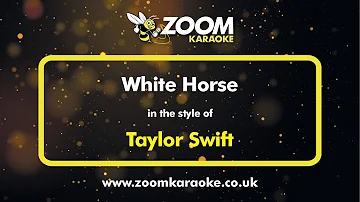 Taylor Swift - White Horse - Karaoke Version from Zoom Karaoke