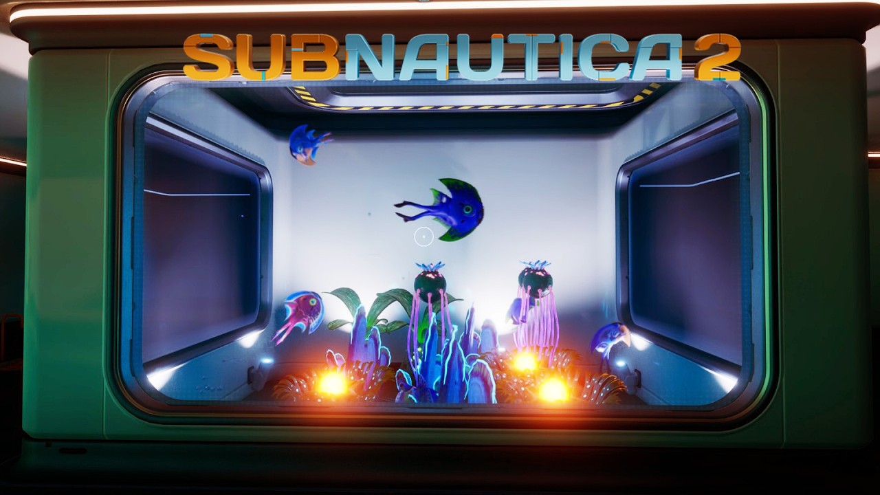 Subnautica 2 - Building An Indoor Aquarium And Tool Upgrades