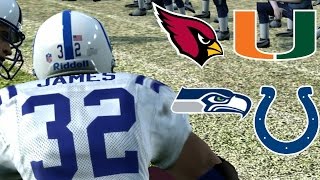 Edgerrin james through the years ncaa ...