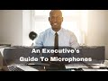 A guide to microphones