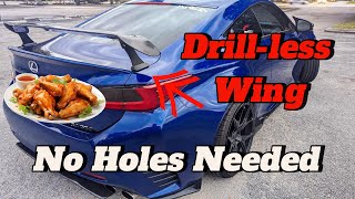 This Clamp On Spoiler Beats Drilling Every Single Time