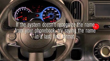 2013 Nissan Cube - Making a Call